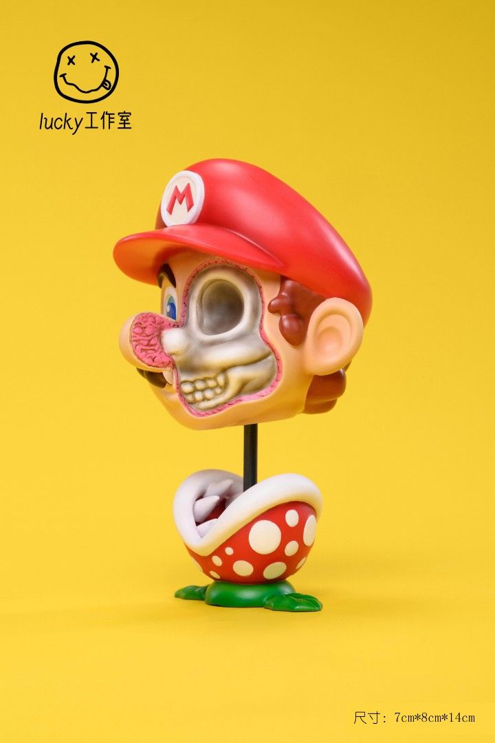 Half-Anatomy Mario Twin Brothers