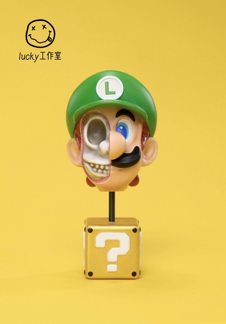 Half-Anatomy Mario Twin Brothers