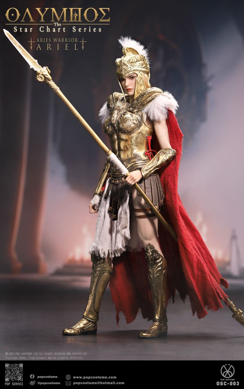 Olympus-Star Map Series OSC-003 Aries Warrior-Ariel 1/6
