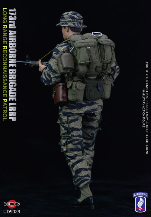 Vietnam War U.S. 173rd Airborne Brigade Long Range Reconnaissance Patrol Unit LRRP action figure 1/6