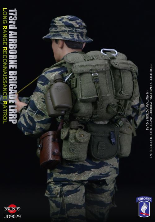 Vietnam War U.S. 173rd Airborne Brigade Long Range Reconnaissance Patrol Unit LRRP action figure 1/6