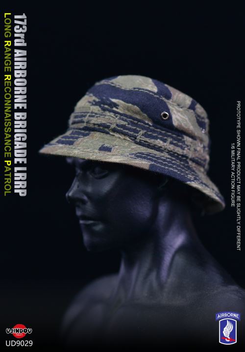 Vietnam War U.S. 173rd Airborne Brigade Long Range Reconnaissance Patrol Unit LRRP action figure 1/6