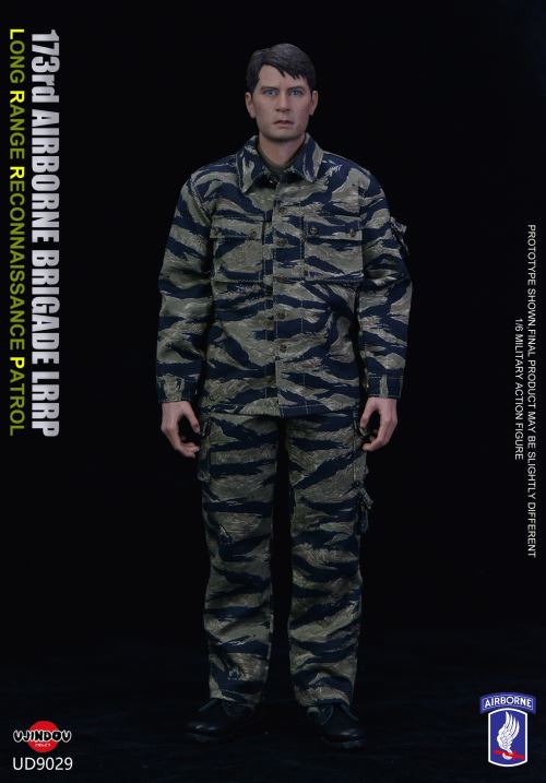 Vietnam War U.S. 173rd Airborne Brigade Long Range Reconnaissance Patrol Unit LRRP action figure 1/6