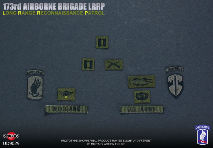 Vietnam War U.S. 173rd Airborne Brigade Long Range Reconnaissance Patrol Unit LRRP action figure 1/6