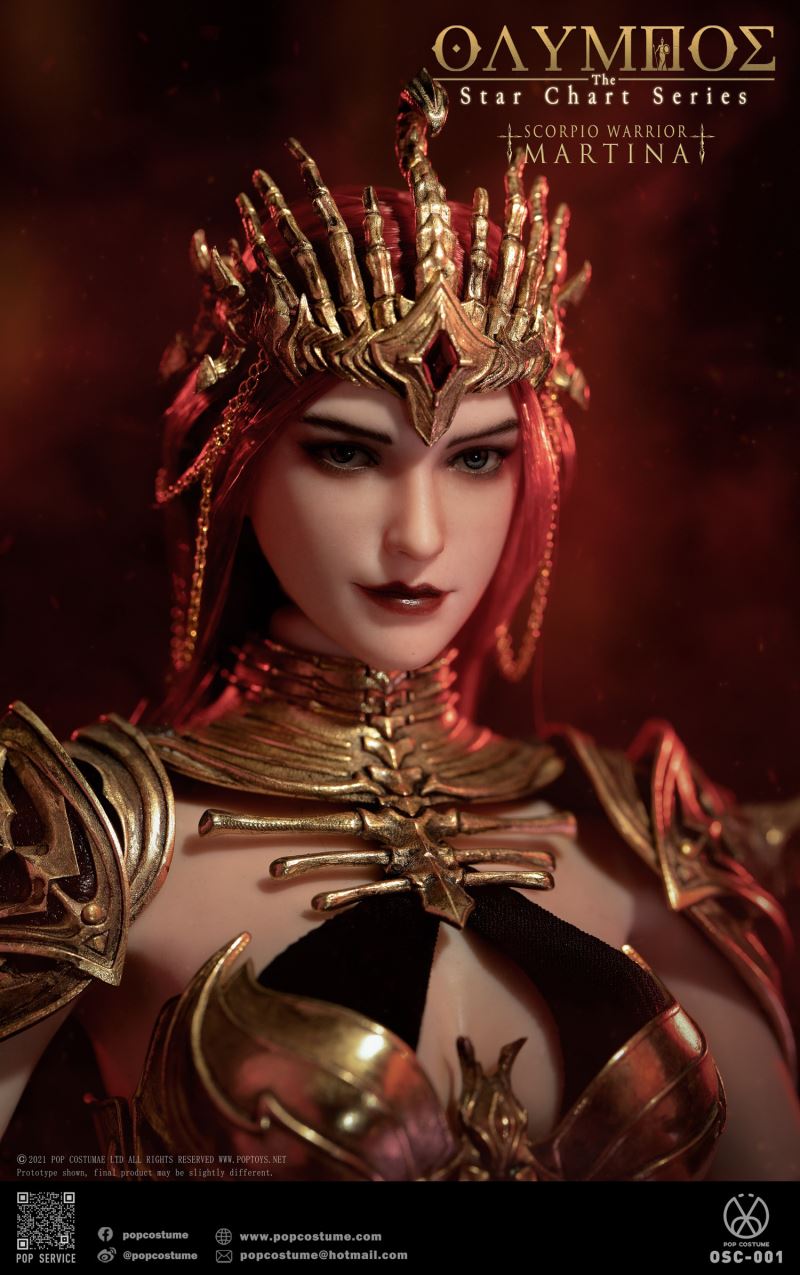Olympus-Star Map Series OSC-001 Scorpio Warrior Marstina 1/6