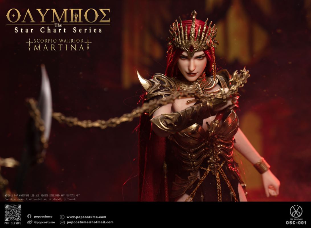 Olympus-Star Map Series OSC-001 Scorpio Warrior Marstina 1/6