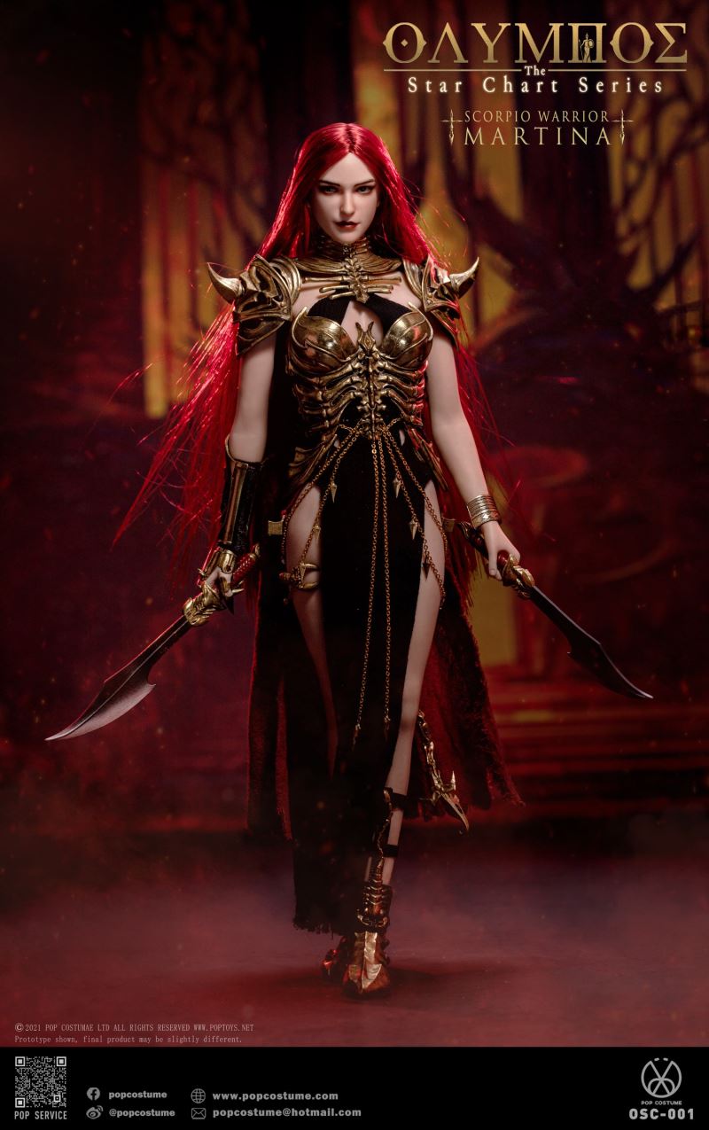 Olympus-Star Map Series OSC-001 Scorpio Warrior Marstina 1/6