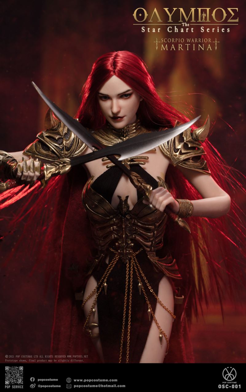 Olympus-Star Map Series OSC-001 Scorpio Warrior Marstina 1/6