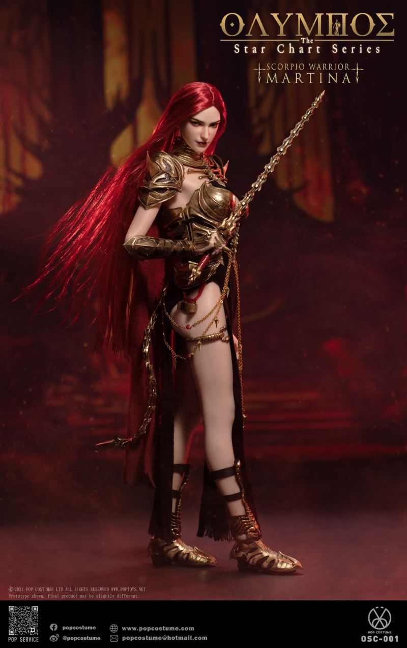 Olympus-Star Map Series OSC-001 Scorpio Warrior Marstina 1/6