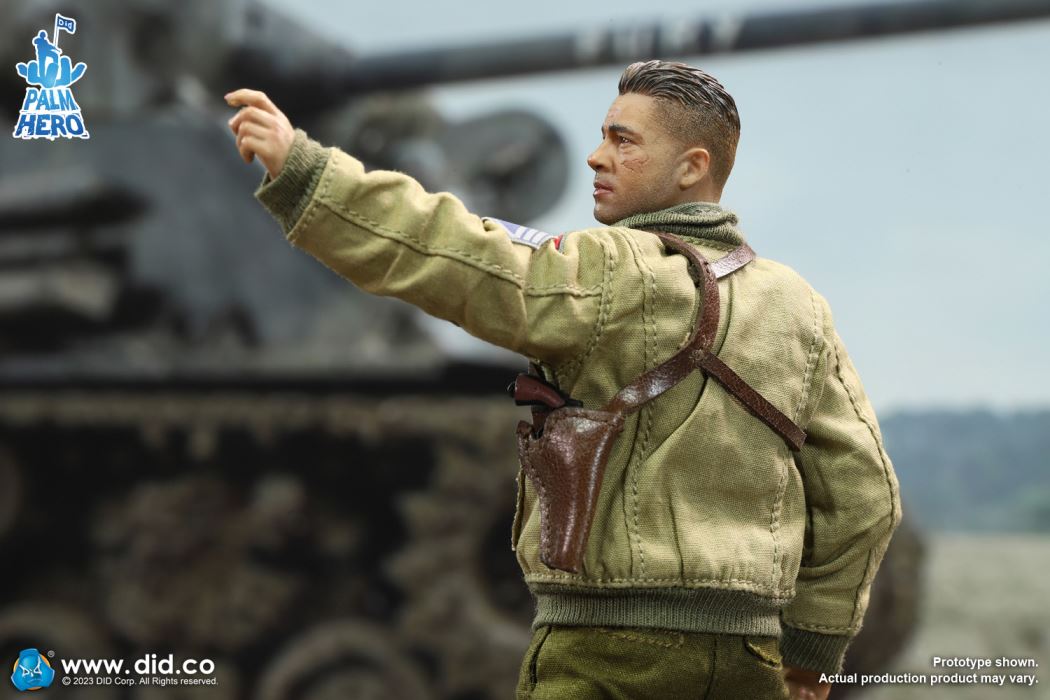 Commander Sherman of the Second Armored Division of the US Army in World War II 1/12