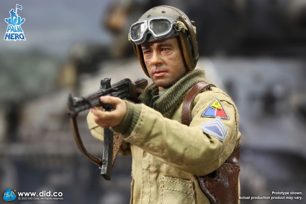 Commander Sherman of the Second Armored Division of the US Army in World War II 1/12