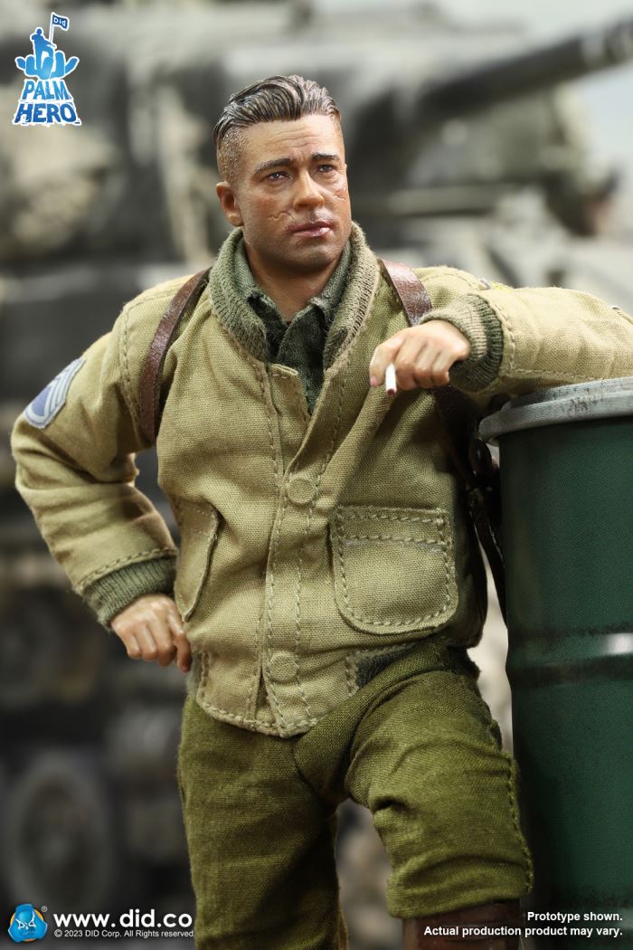Commander Sherman of the Second Armored Division of the US Army in World War II 1/12