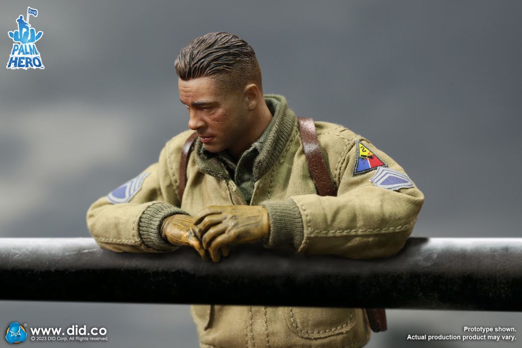 Commander Sherman of the Second Armored Division of the US Army in World War II 1/12