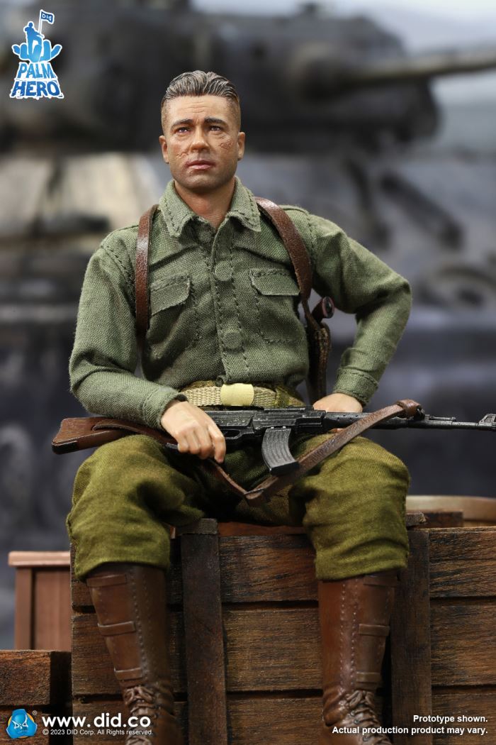 Commander Sherman of the Second Armored Division of the US Army in World War II 1/12