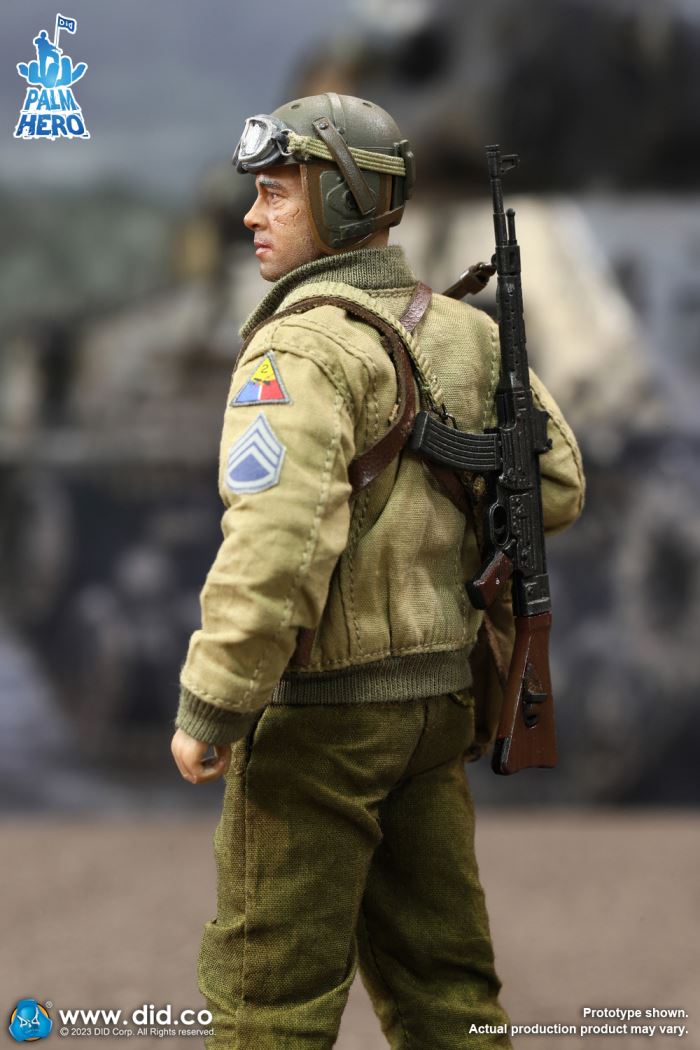 Commander Sherman of the Second Armored Division of the US Army in World War II 1/12