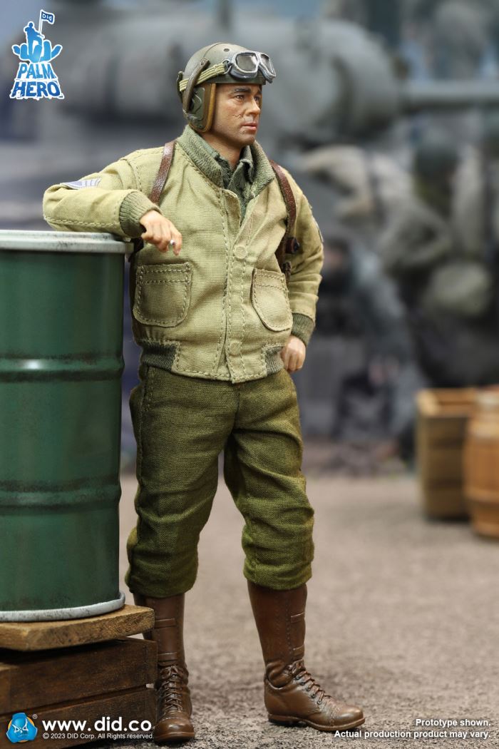 Commander Sherman of the Second Armored Division of the US Army in World War II 1/12