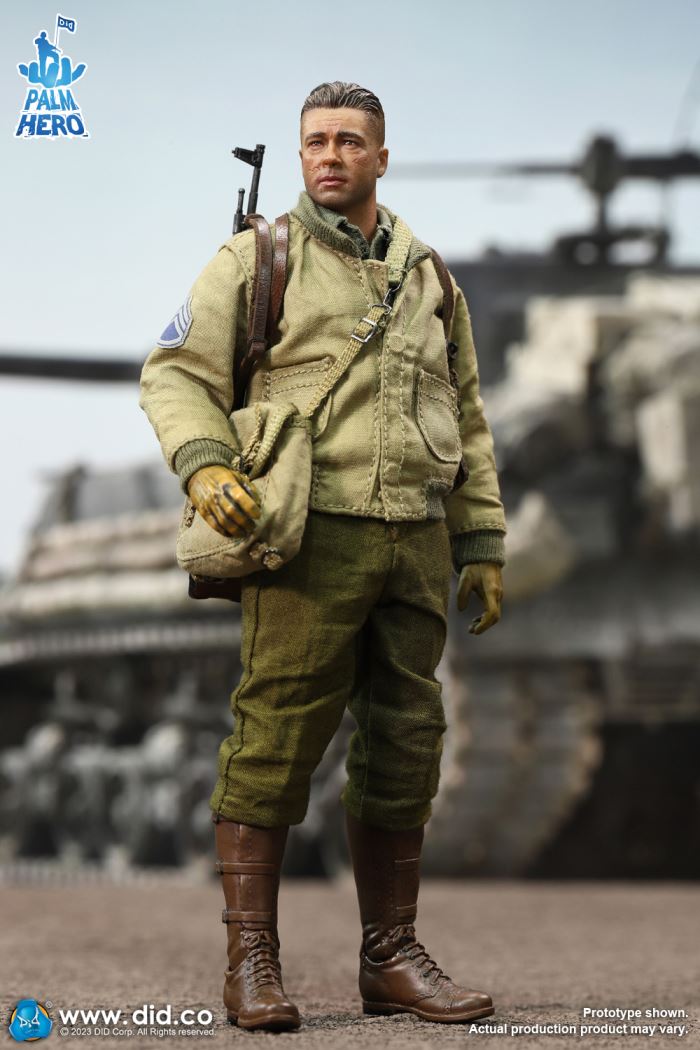 Commander Sherman of the Second Armored Division of the US Army in World War II 1/12
