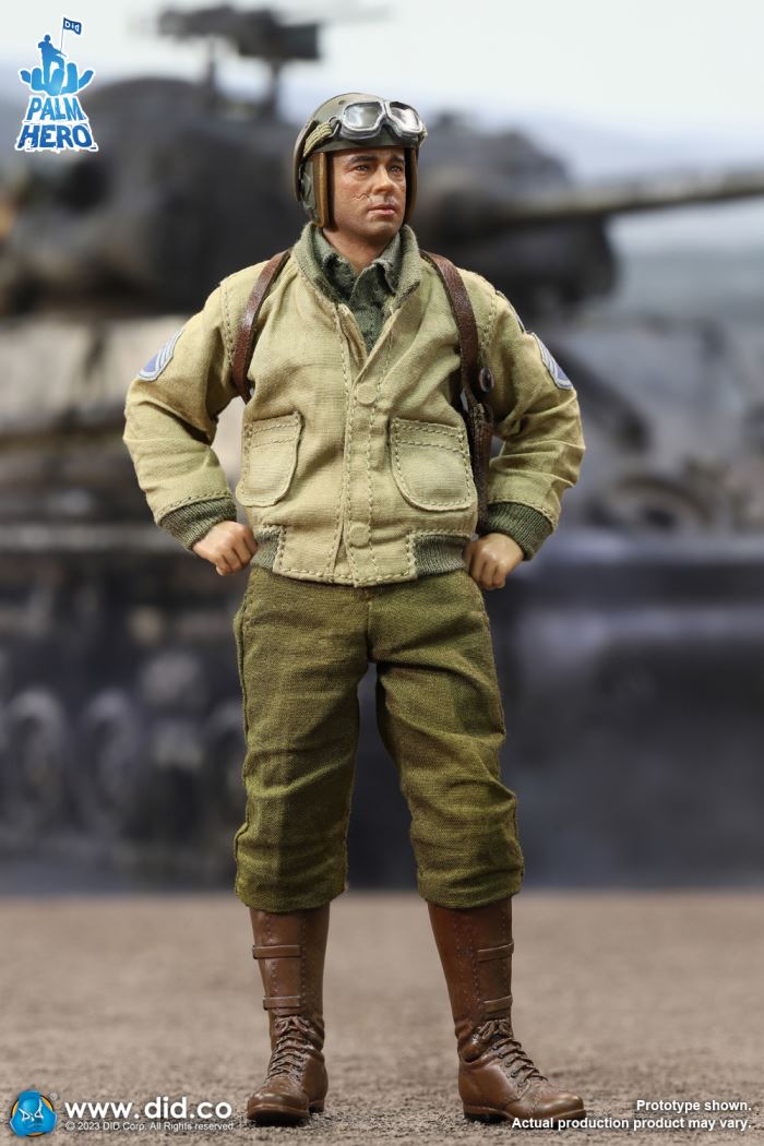 Commander Sherman of the Second Armored Division of the US Army in World War II 1/12