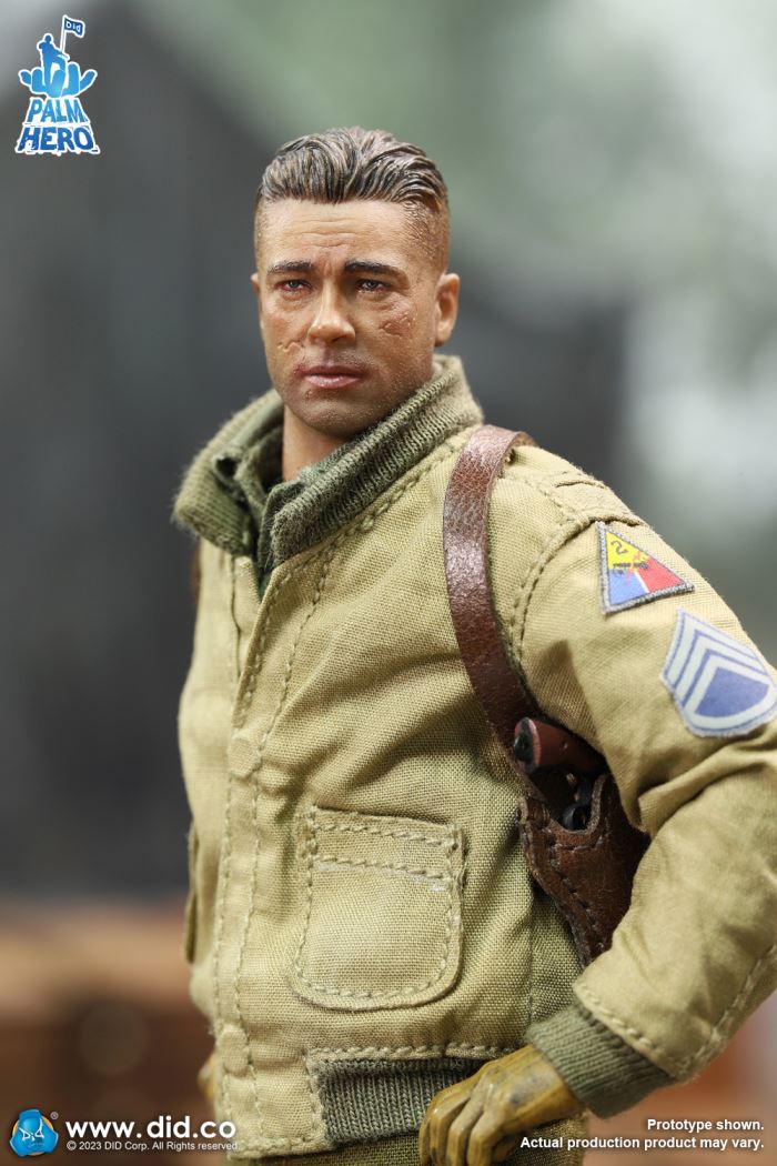 Commander Sherman of the Second Armored Division of the US Army in World War II 1/12