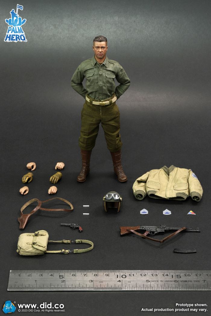 Commander Sherman of the Second Armored Division of the US Army in World War II 1/12
