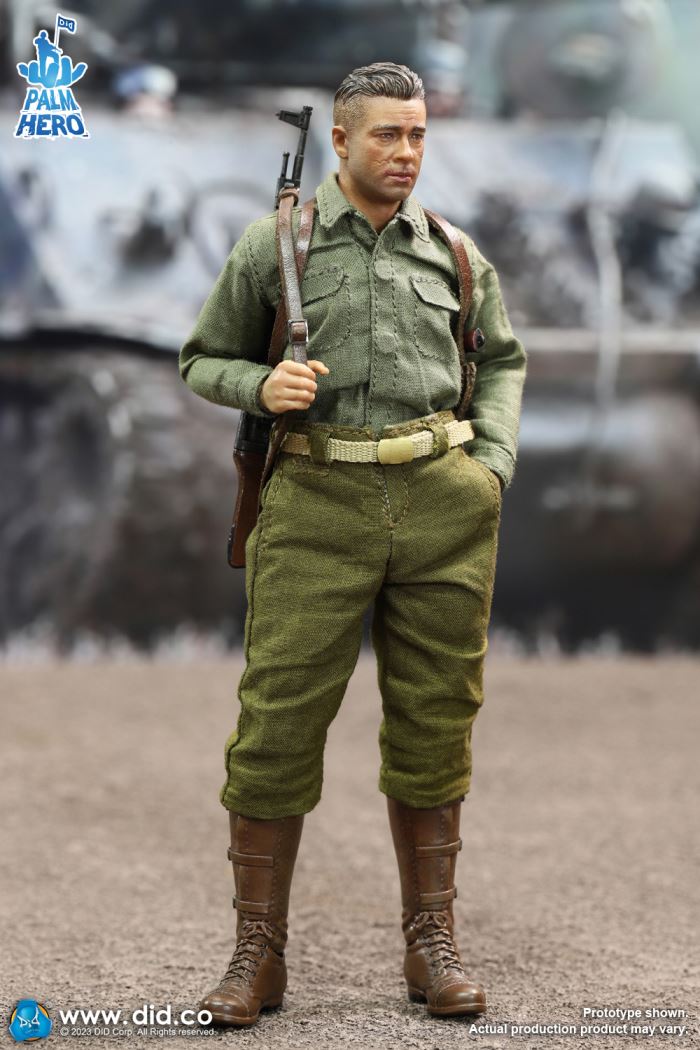 Commander Sherman of the Second Armored Division of the US Army in World War II 1/12