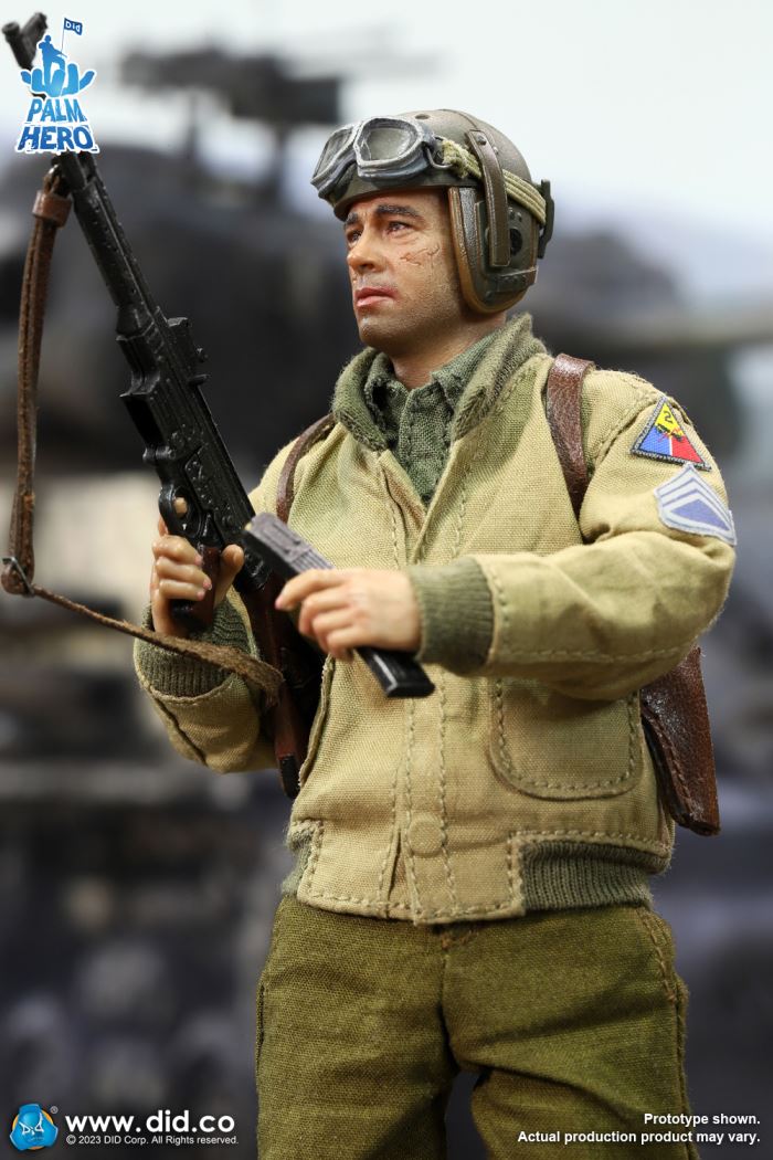 Commander Sherman of the Second Armored Division of the US Army in World War II 1/12