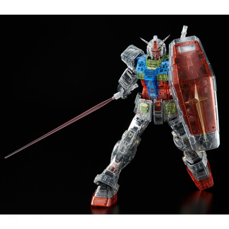 PG UNLEASHED 1/60 CLEAR COLOR BODY FOR RX-78-2 GUNDAM