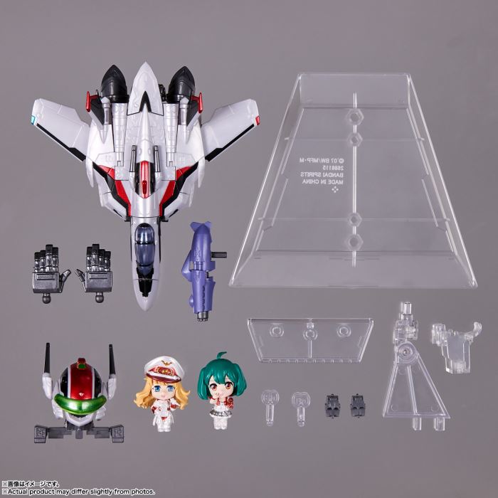 TINY SESSION VF-25F Messiah Valkyrie (Saotome Alto Machine) with Sheryl Nome & Ranka Lee -METALLIC COLOR EDITION-