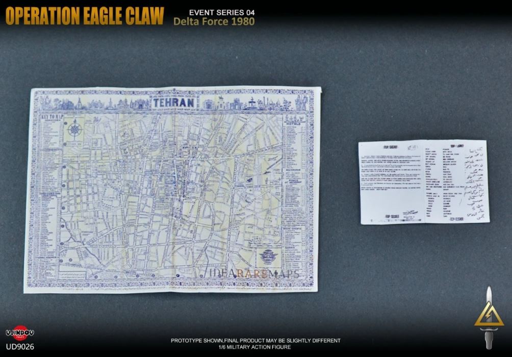 US ARMY DELTA FORCE—OPERATION EAGLE CLAW 1980 1/6