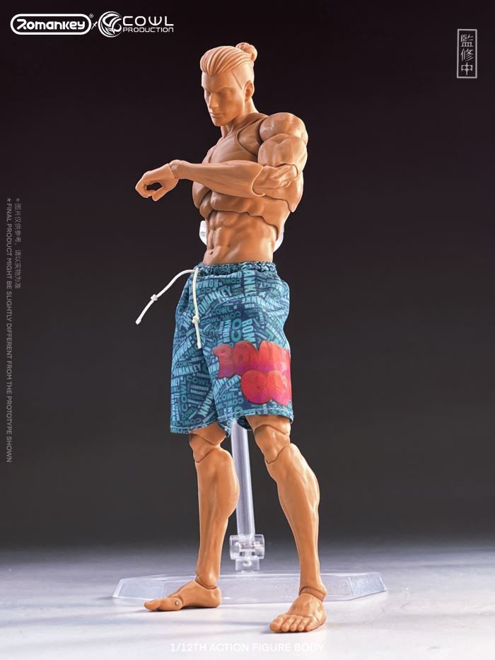 super movable male body-three skin colors 1/12
