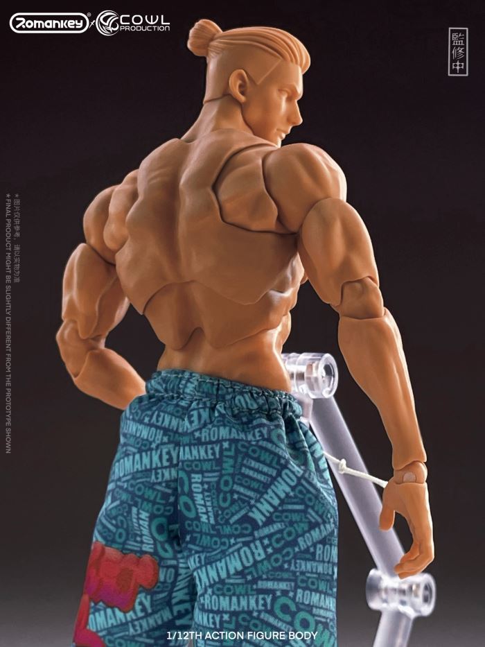 super movable male body-three skin colors 1/12