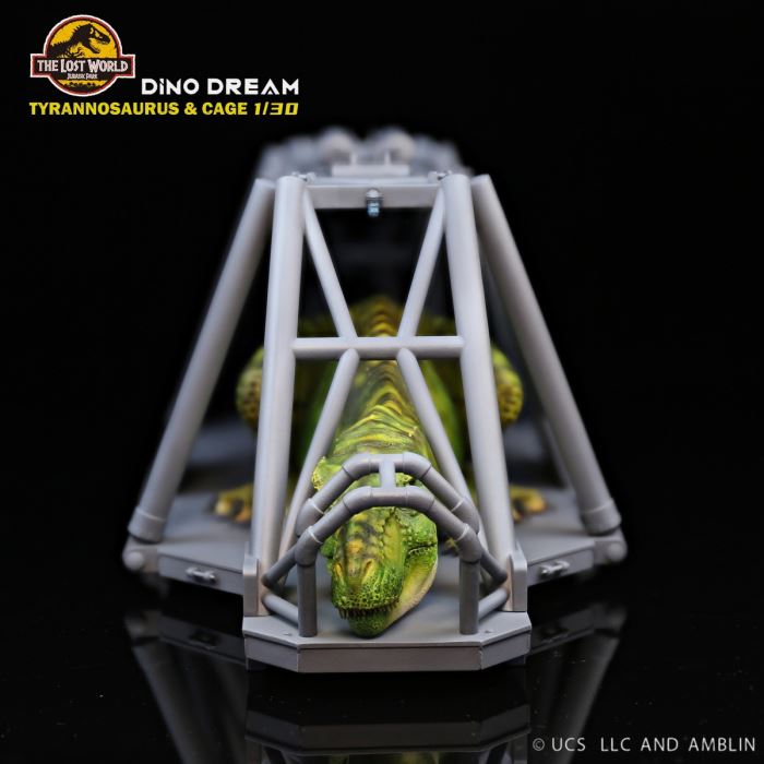 Jurassic Park 2: The Lost World sleeping Tyrannosaurus rex 1/30