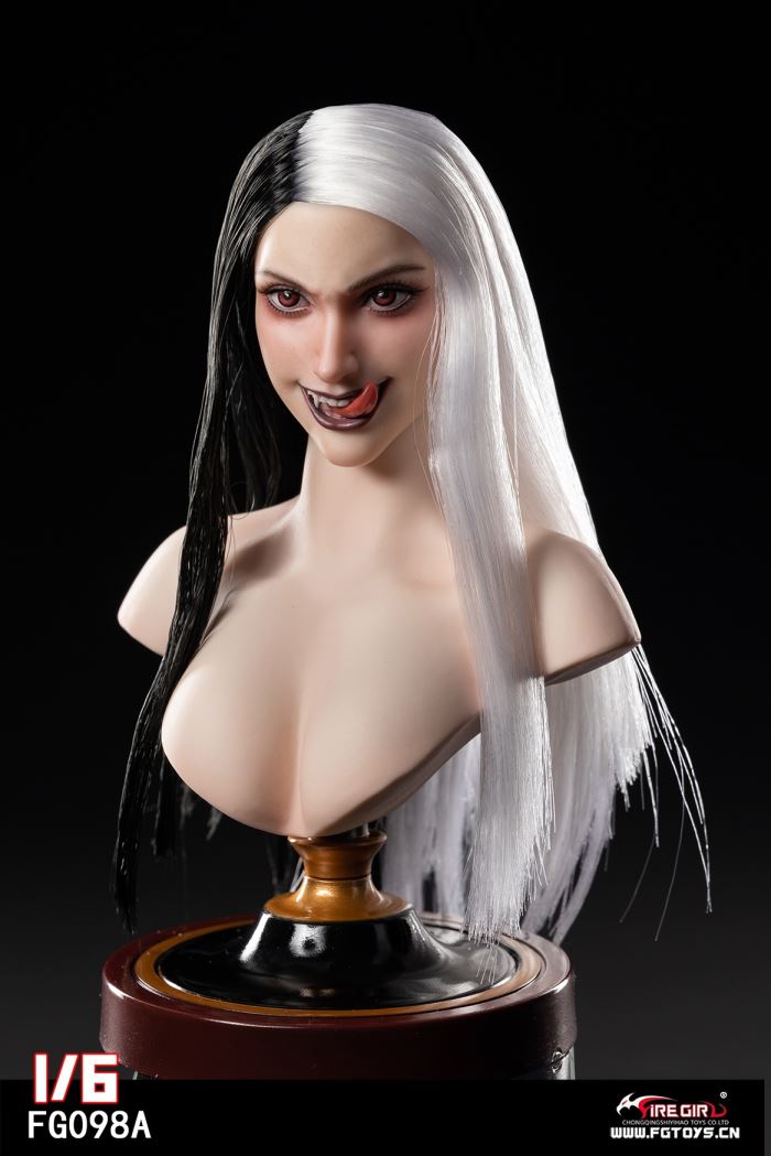 Two hairstyles for the witch (AB) 1/6