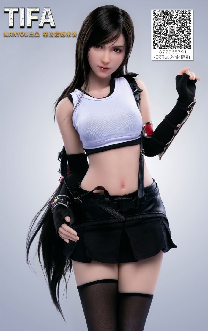 Tifa full silicone movable, Final Fantasy 1/3