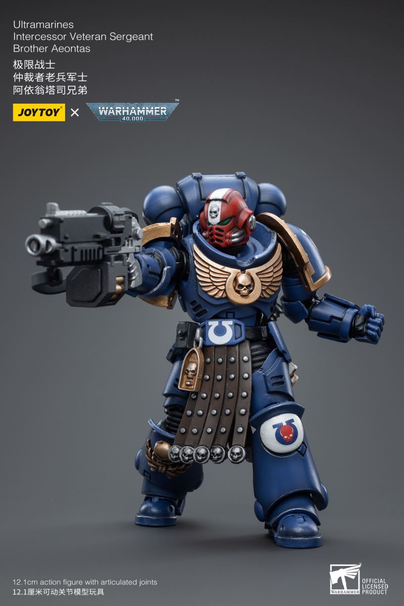 Warhammer 40,000 Sisters Model Tactical Armor & Ultimate Warrior Arbiter Veteran Sergeant 1/18