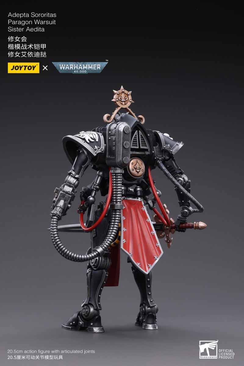 Warhammer 40,000 Sisters Model Tactical Armor & Ultimate Warrior Arbiter Veteran Sergeant 1/18