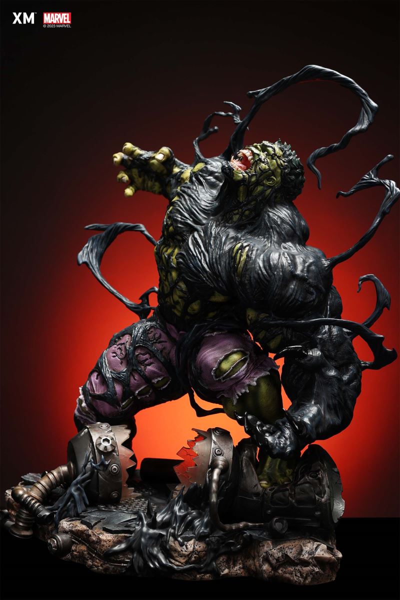 Venomized Hulk - Ver B 4th Scale