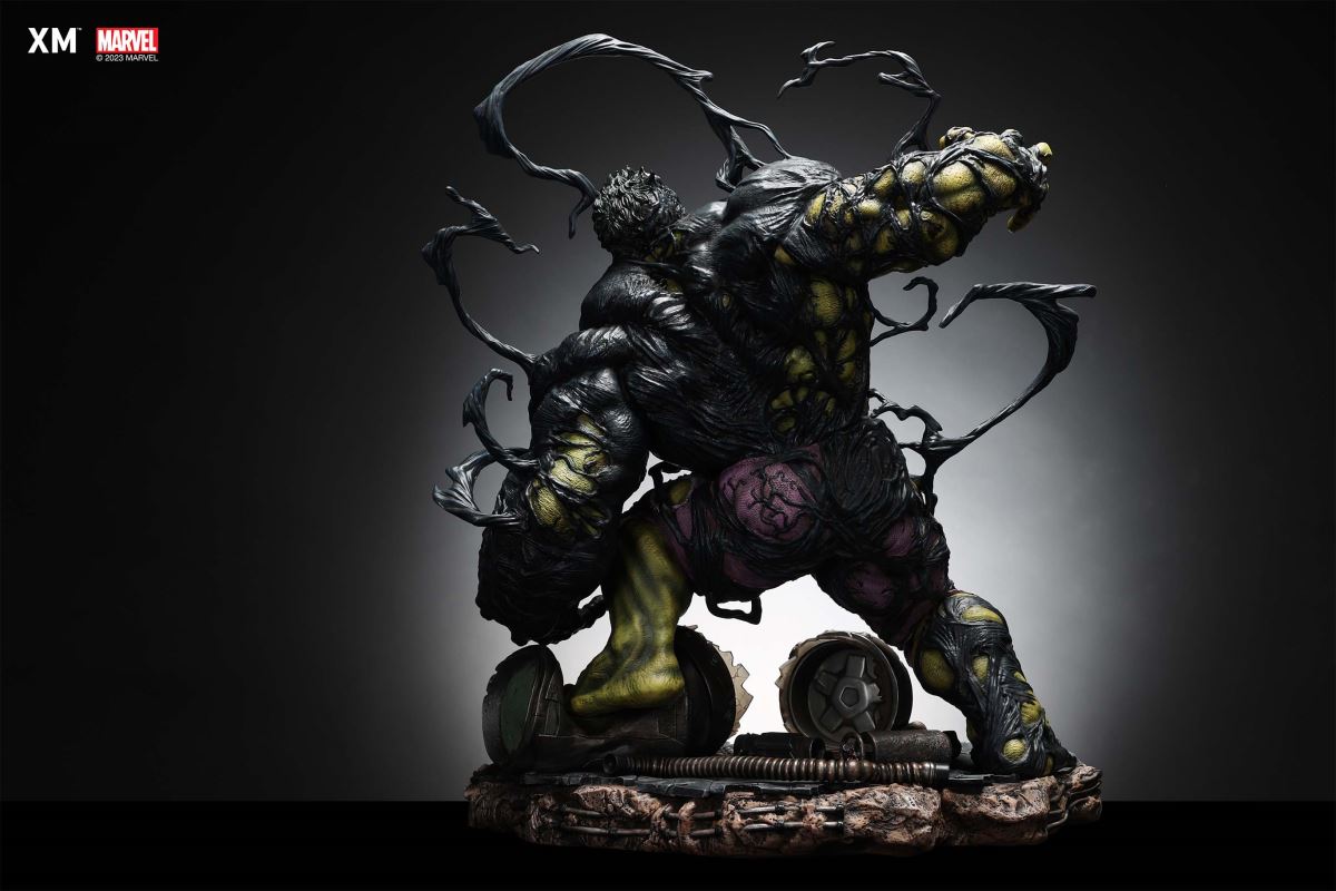 Venomized Hulk - Ver B 4th Scale