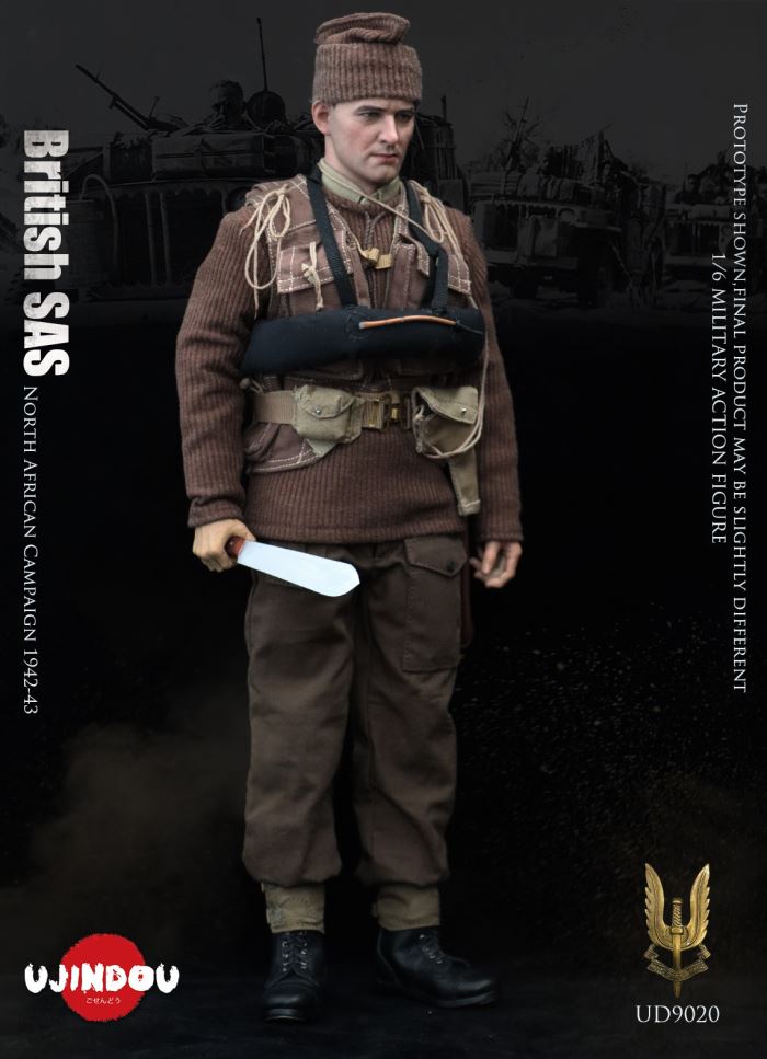 World War II British SAS Royal Special Air Service Regiment North Africa Campaign 1942~1943 1/6