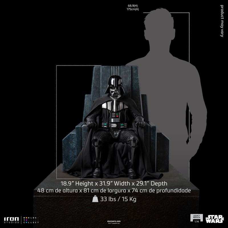 DARTH VADER ON THRONE