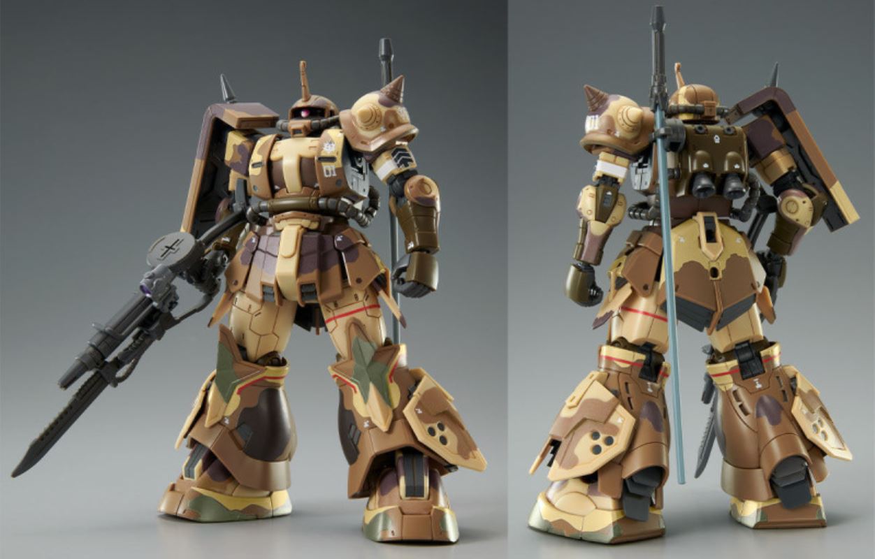 HG 1/144 High mobility type Zaku ground use (Egba machine)