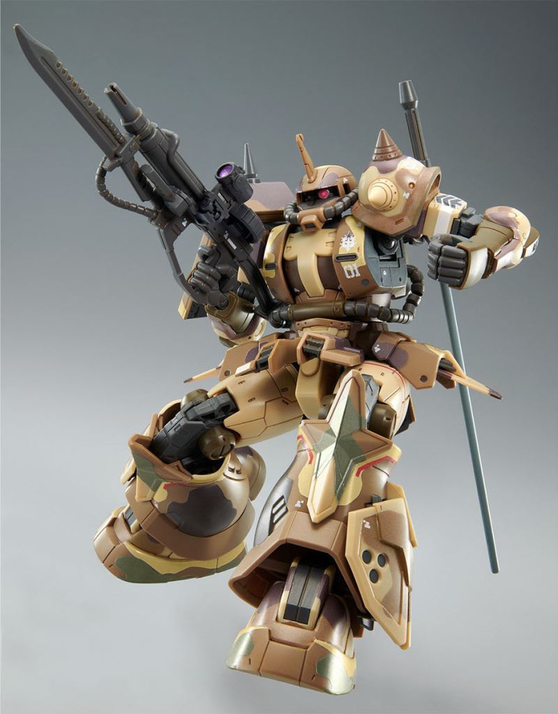 HG 1/144 High mobility type Zaku ground use (Egba machine)