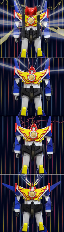 Metal Action The Brave Fighter of Sun Fighbird Armed Combination Fighbird