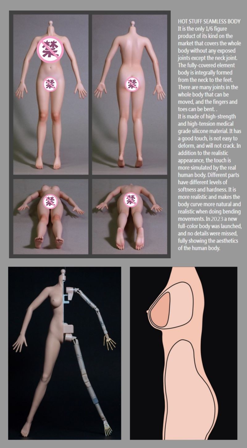 Sexy Female Body 1/6