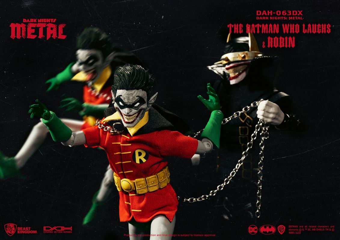 BATMAN WHO LAUGHS & ROBIN