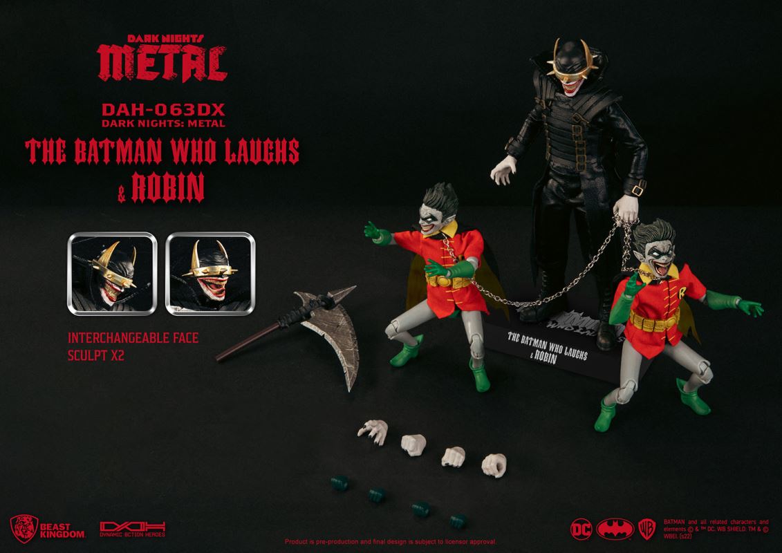 BATMAN WHO LAUGHS & ROBIN