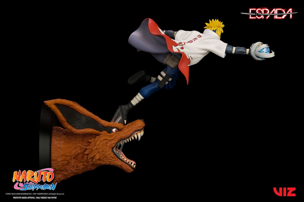 MINATO NAMIKAZE VS NINE TAILED FOX
