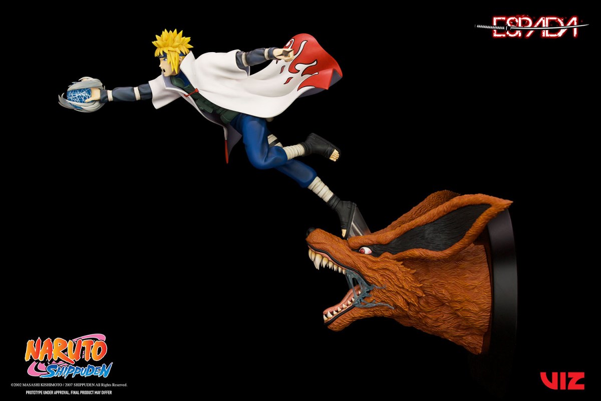 MINATO NAMIKAZE VS NINE TAILED FOX
