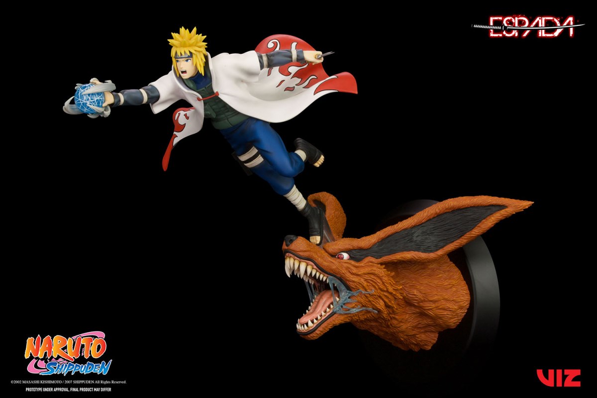 MINATO NAMIKAZE VS NINE TAILED FOX