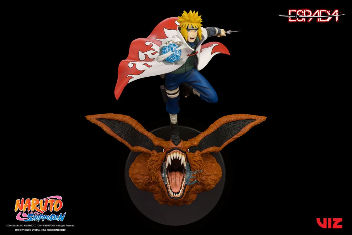 MINATO NAMIKAZE VS NINE TAILED FOX